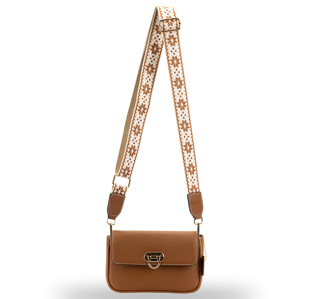 Sway Crossbody Bag - Tan
