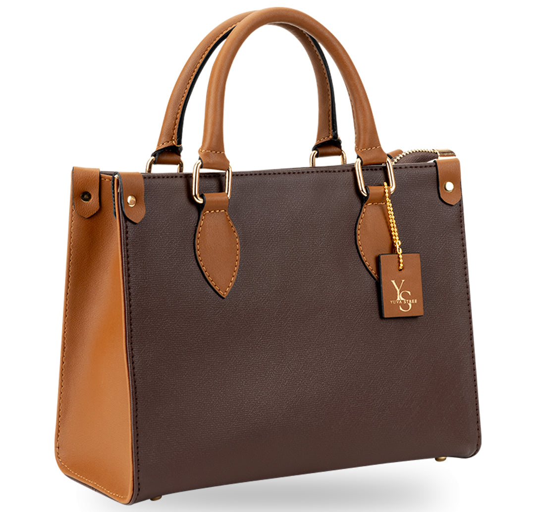 Bliss Tote Bag - Dk. Mocha Tan