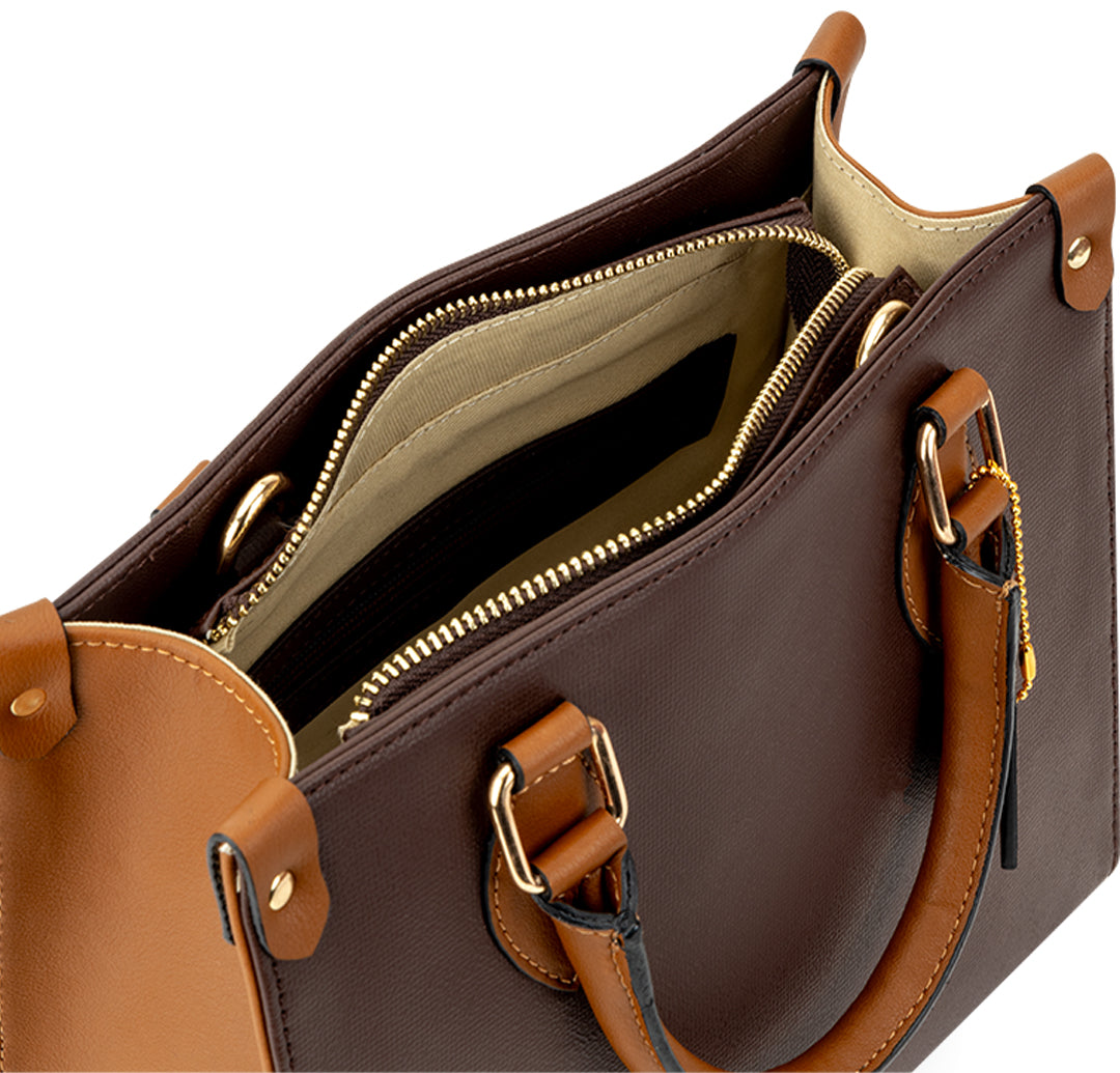 Bliss Tote Bag - Dk. Mocha Tan