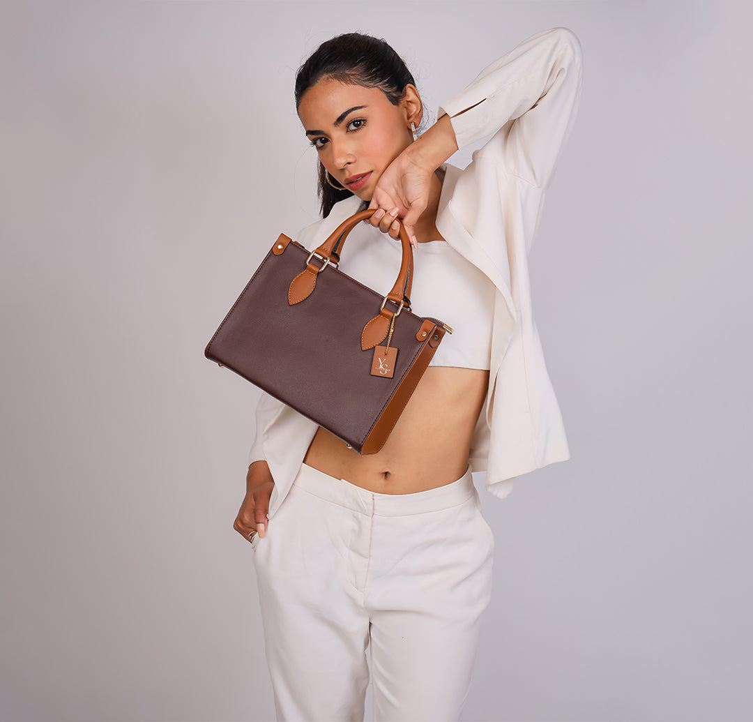 Bliss Tote Bag - Dk. Mocha Tan