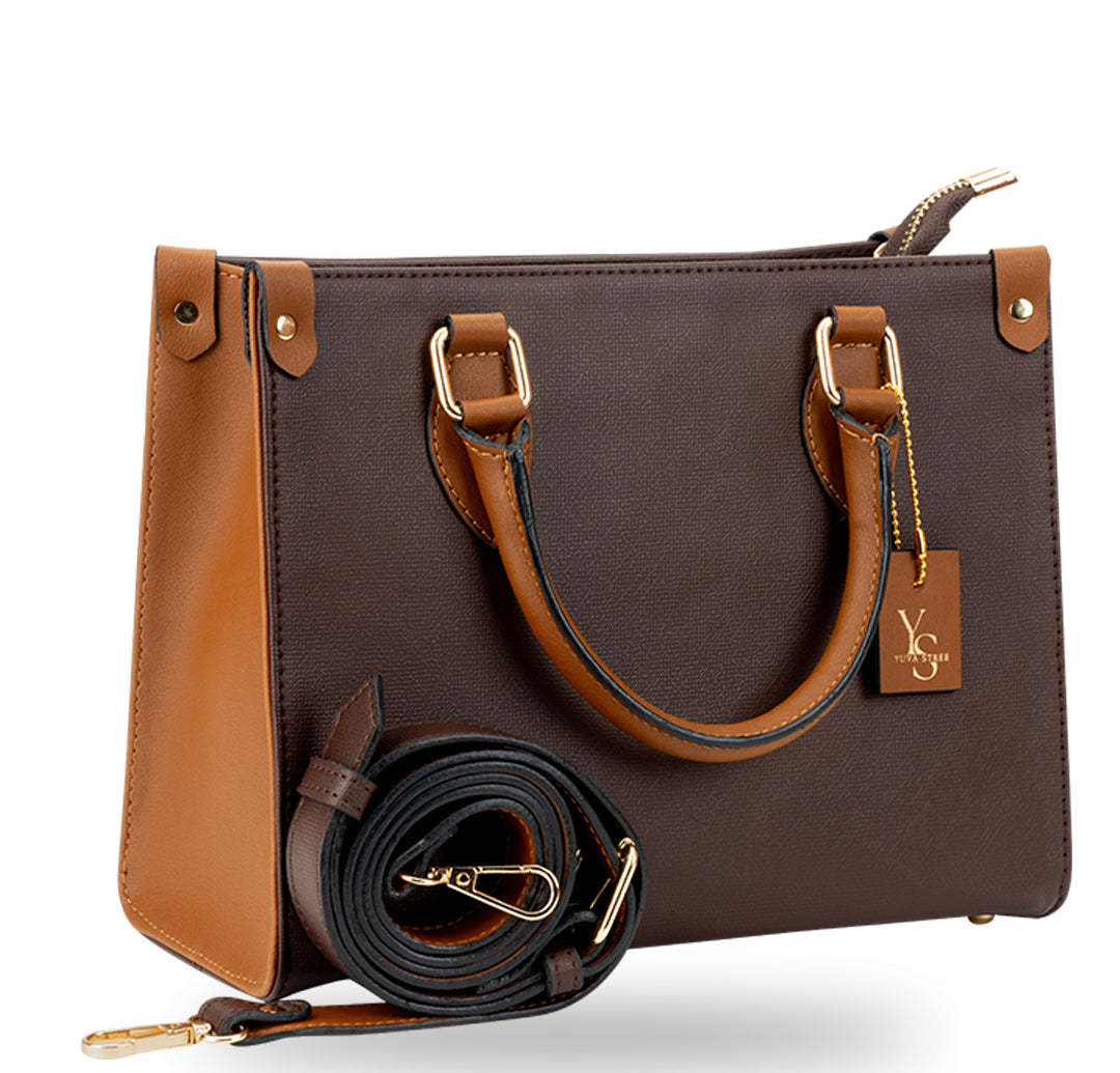 Bliss Tote Bag - Dk. Mocha Tan