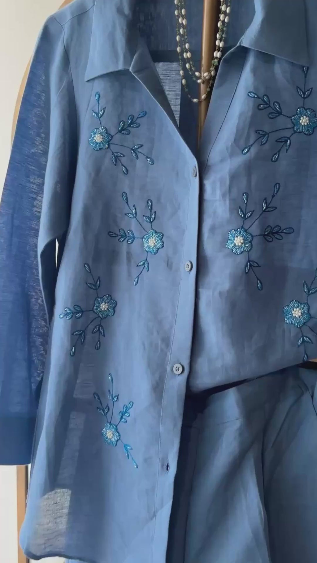 Hand Embroidery Linen Sets