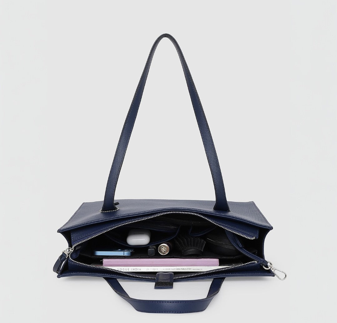 Elevate Tote Bag - Navy Blue