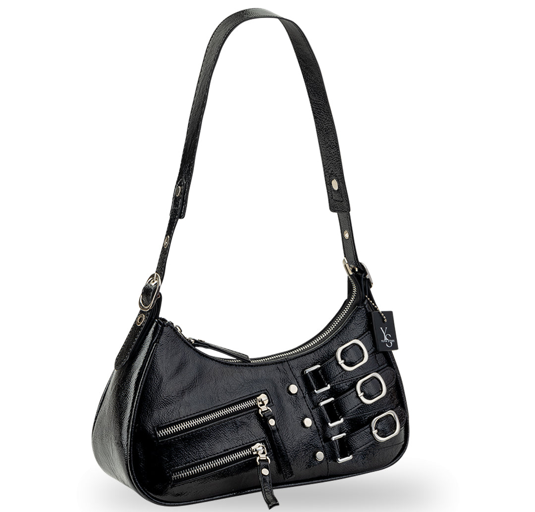 Velora Hobo Bag - Black
