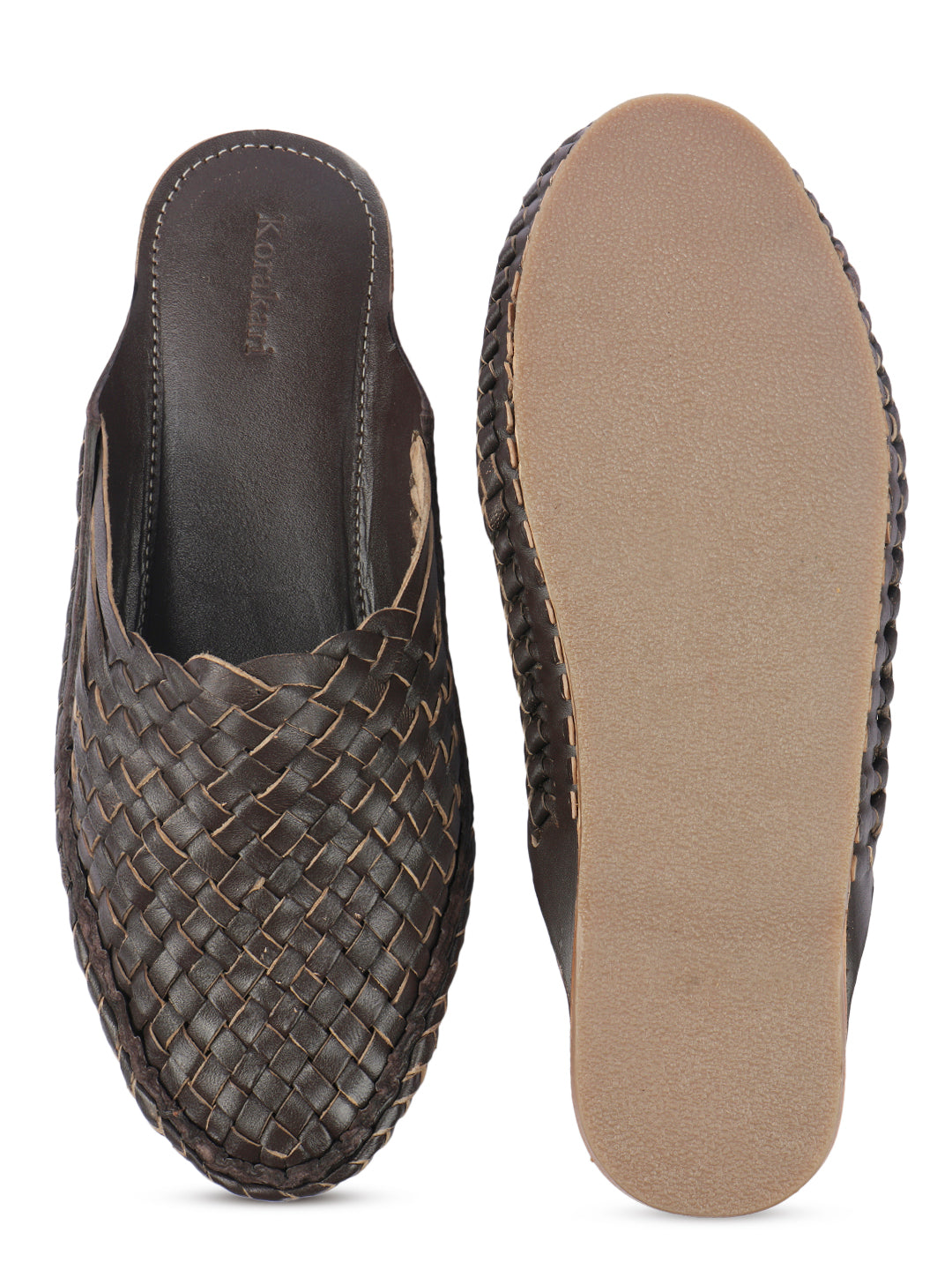 Vintage Brown - Kolhapuri Chappal for men