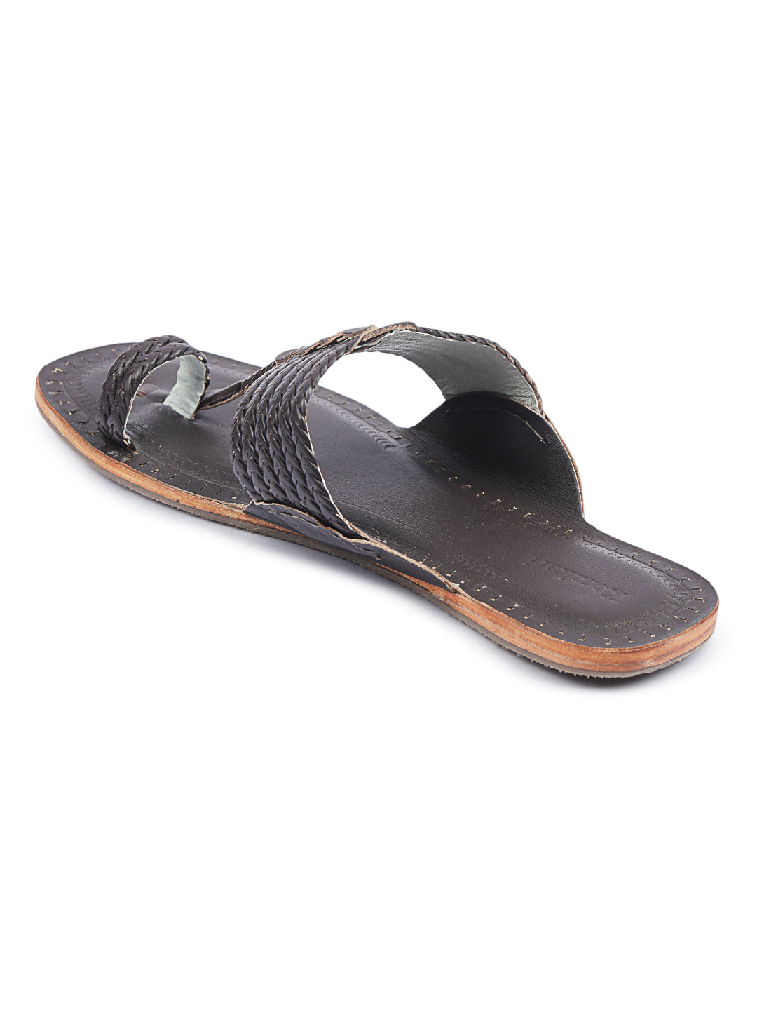 Six Brown Braids - Kolhapuri Chappal for men