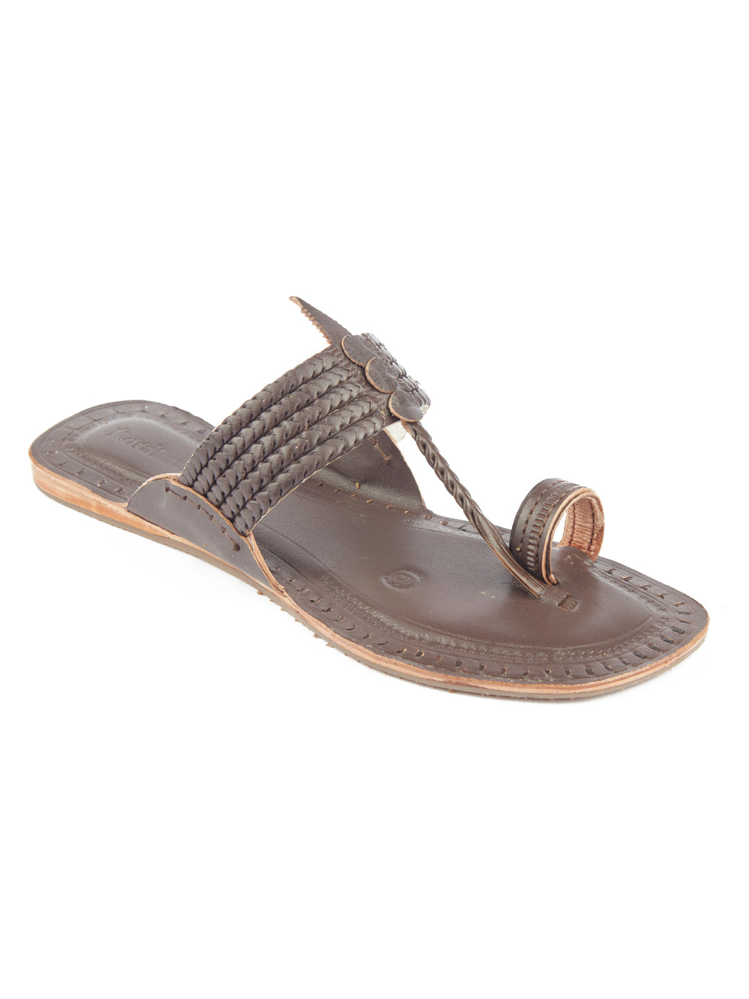 Vintage - Five Braids - Kolhapuri Chappal for women