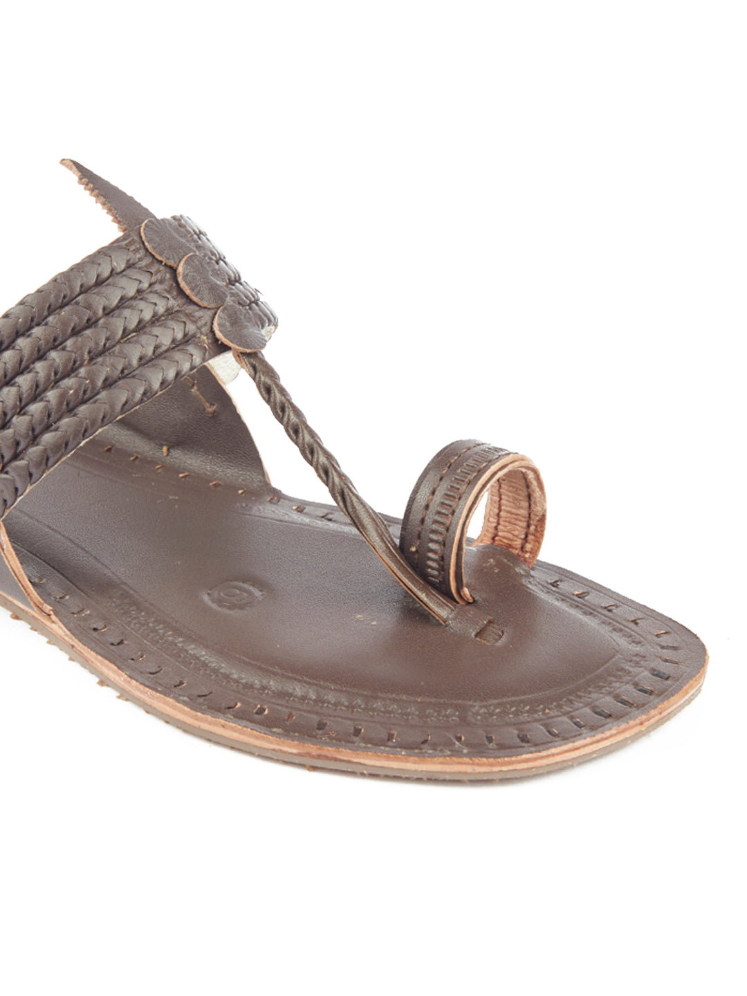 Vintage - Five Braids - Kolhapuri Chappal for women