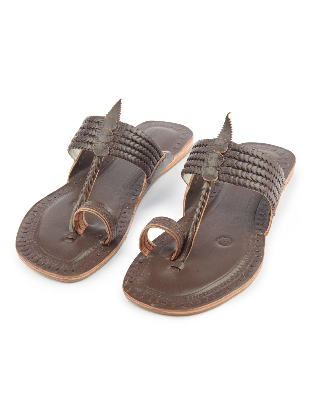 Vintage - Five Braids - Kolhapuri Chappal for women