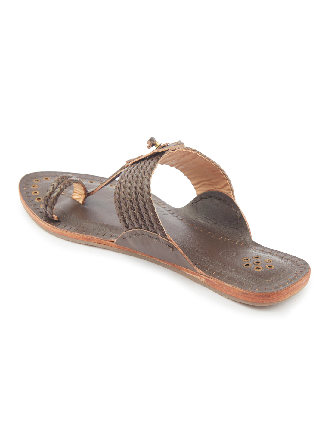 Wedding - Five Braids women's kolhapuri chappal