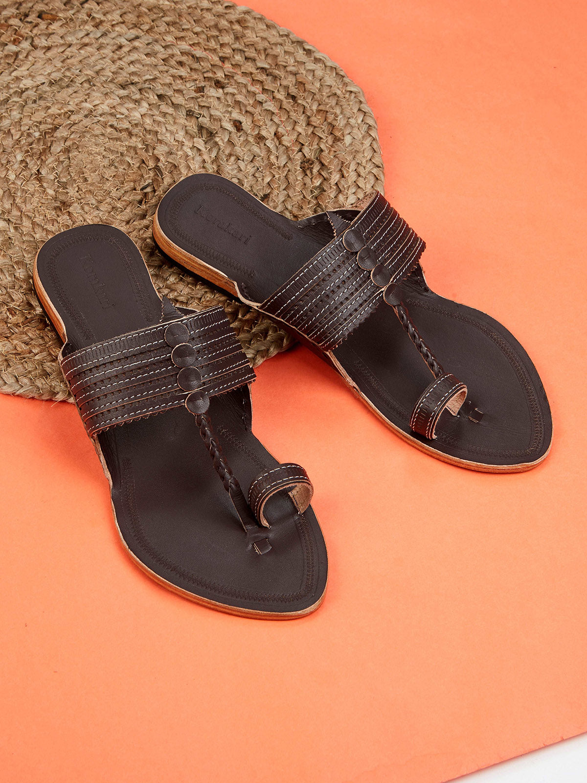 Regular Brown - Men's Kolhapuri Chappal