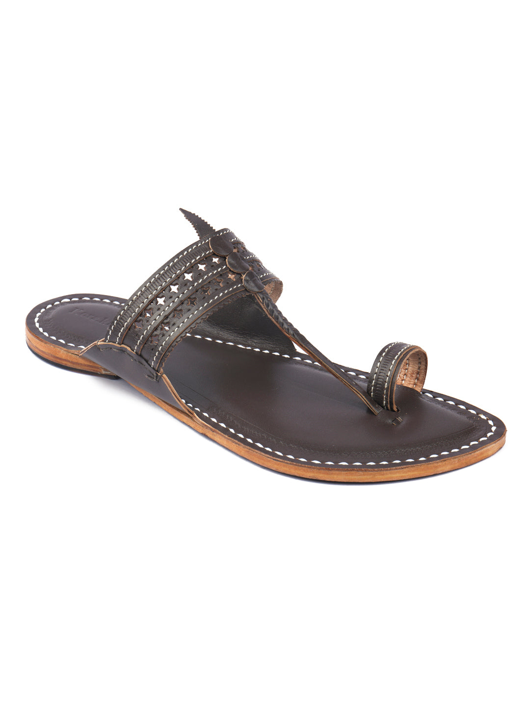 Brilliant Brown - Men Kolhapuri Chappal