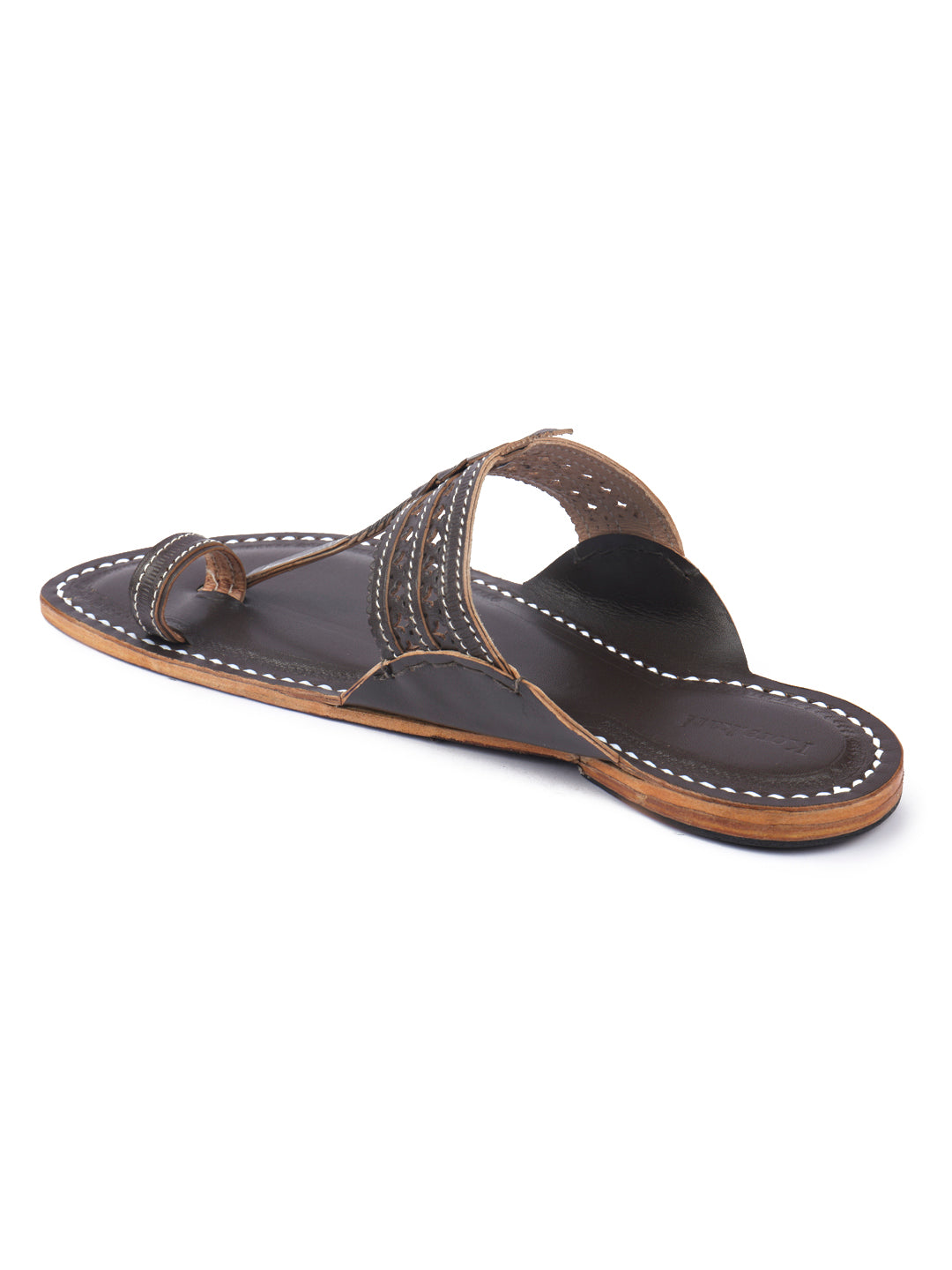 Brilliant Brown - Men Kolhapuri Chappal