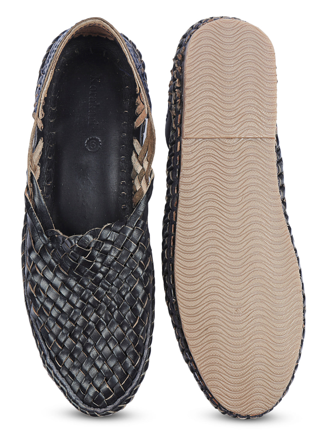 Vintage Blue - Men Wedding Chappal