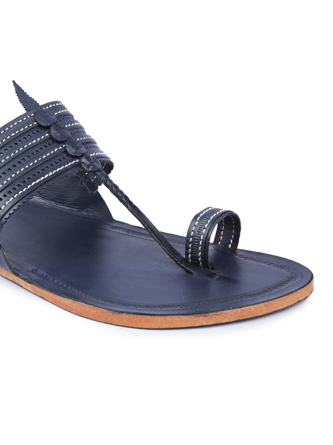 Blue Fashion - Men blue Kolhapuri Chappal