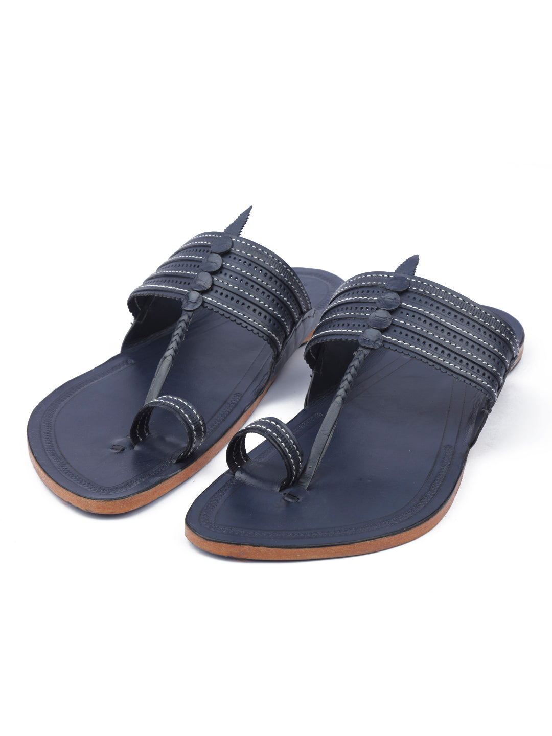 Blue Fashion - Men blue Kolhapuri Chappal