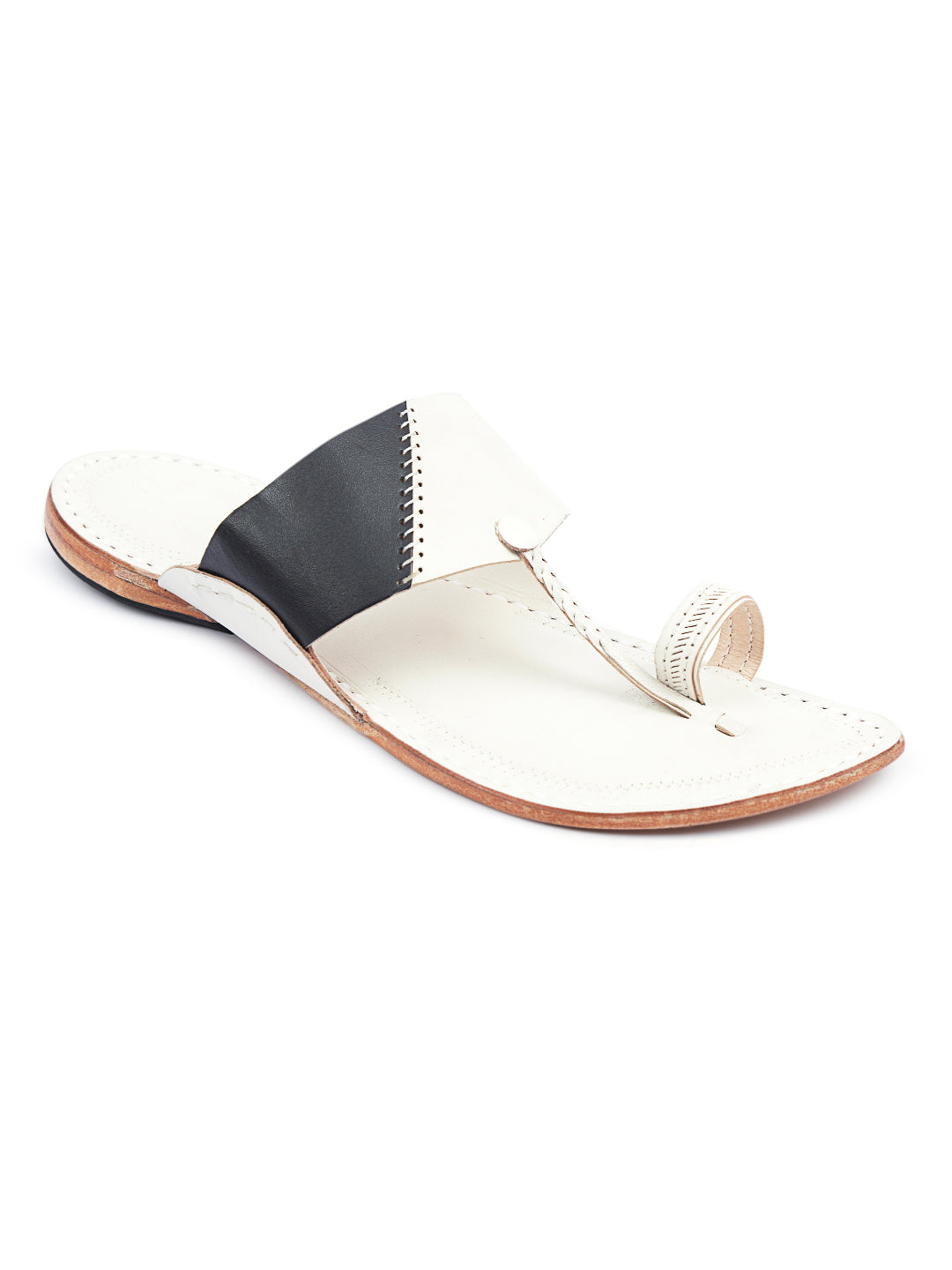 B&W Colors - Men Kolhapuri Chappal