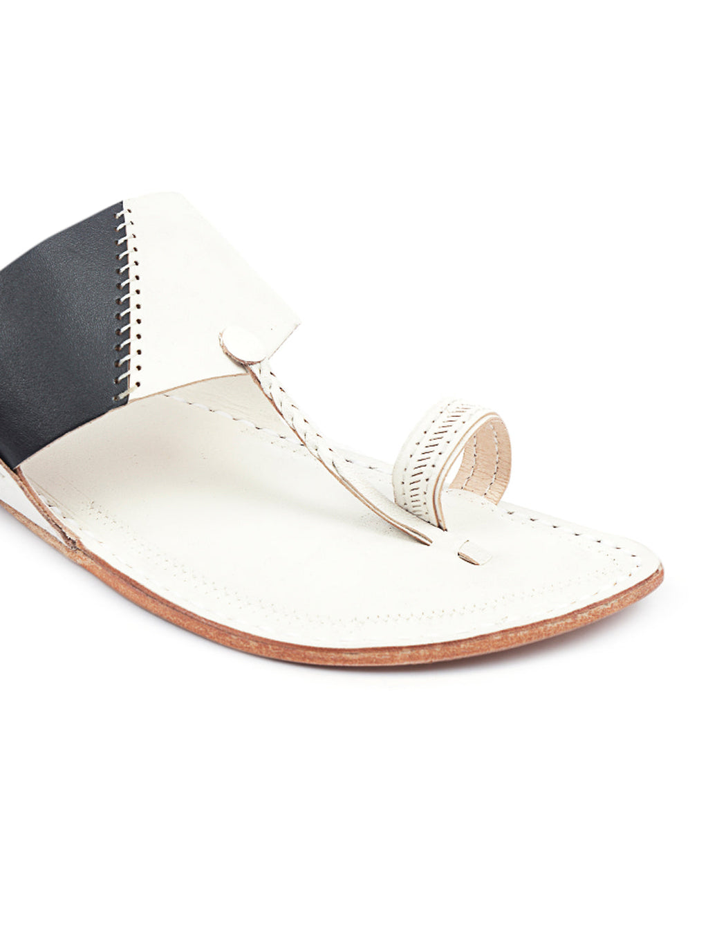 B&W Colors - Men Kolhapuri Chappal