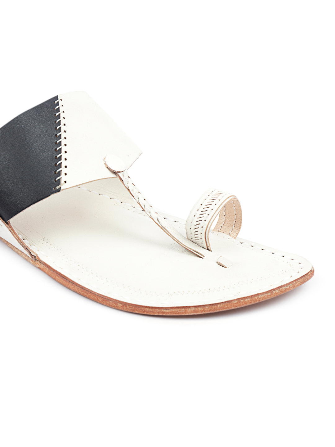B&W Colors - Men Kolhapuri Chappal