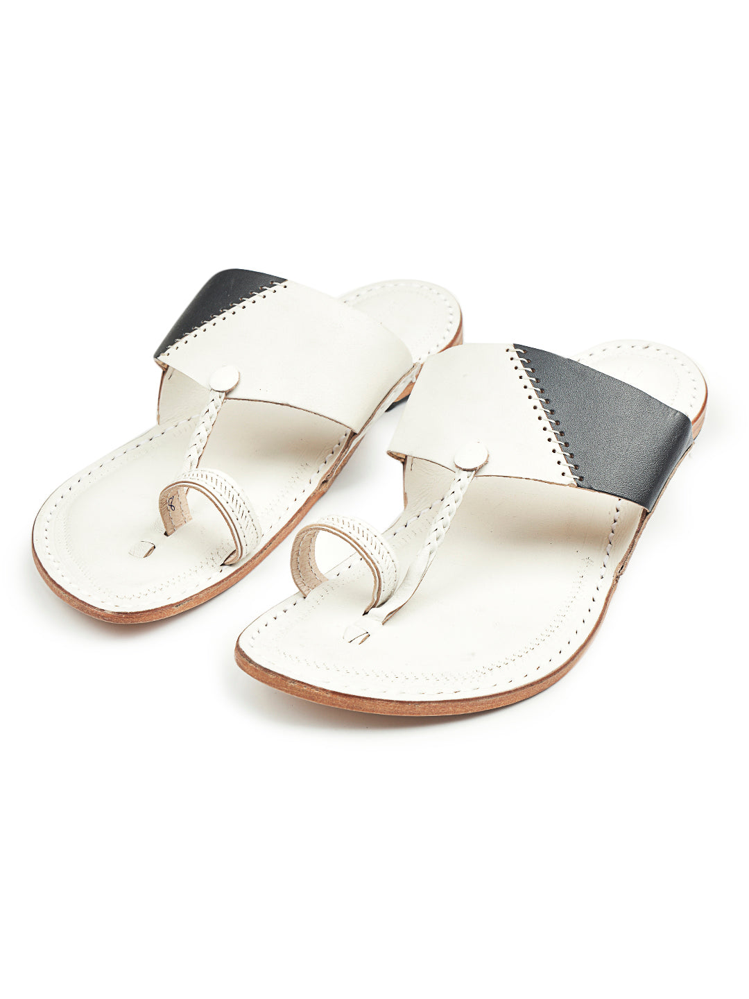 B&W Colors - Men Kolhapuri Chappal