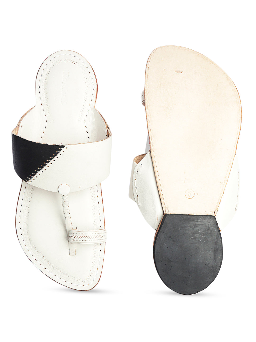 B&W Colors - Men Kolhapuri Chappal