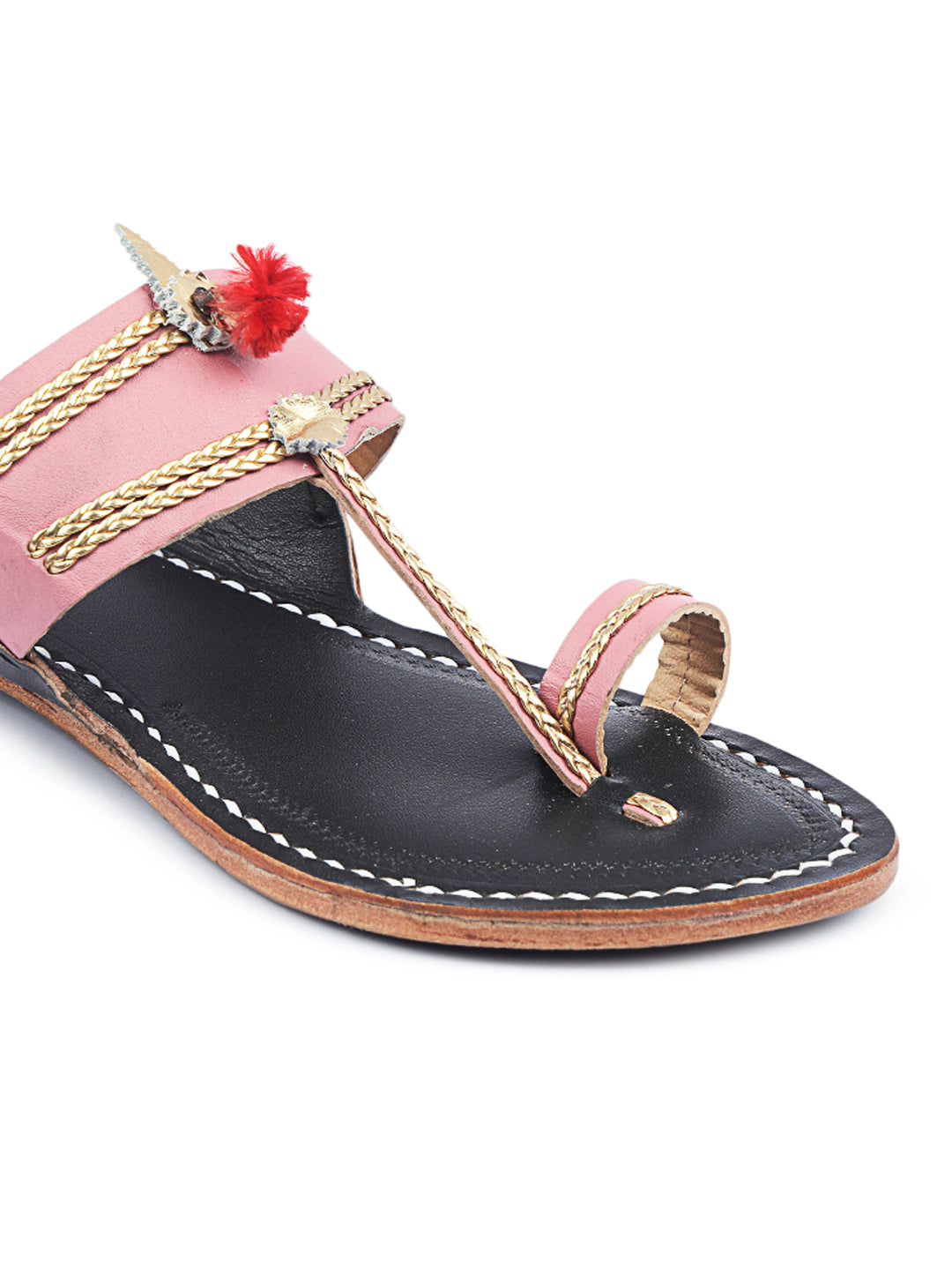 Headturner Pink - Kolhapuri Chappal for Women