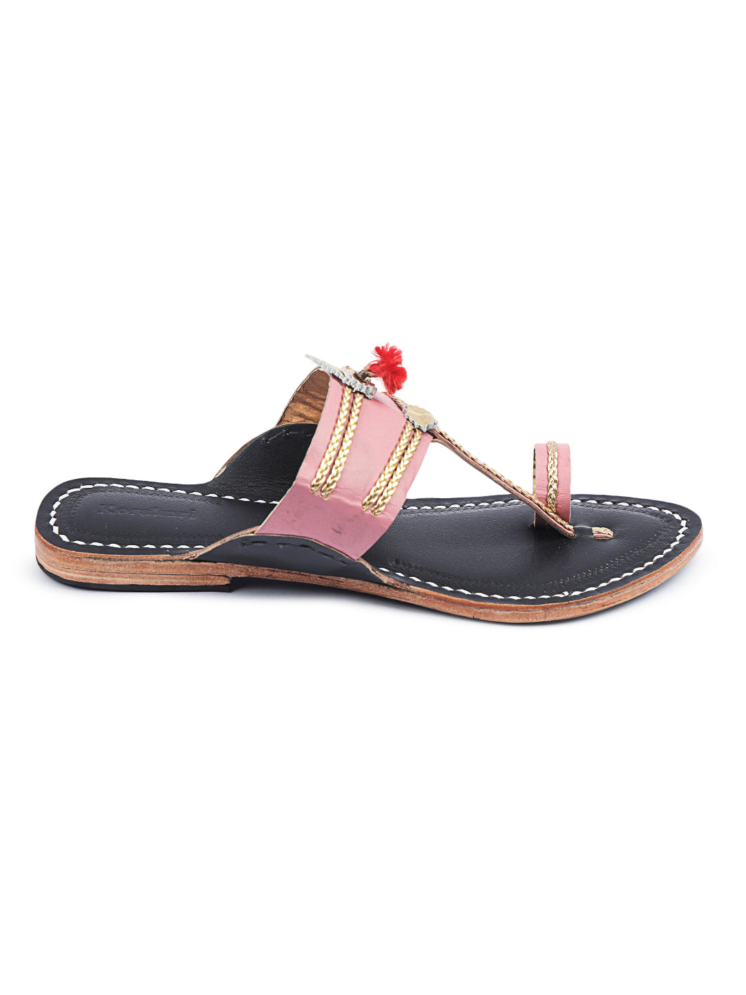 Headturner Pink - Kolhapuri Chappal for Women