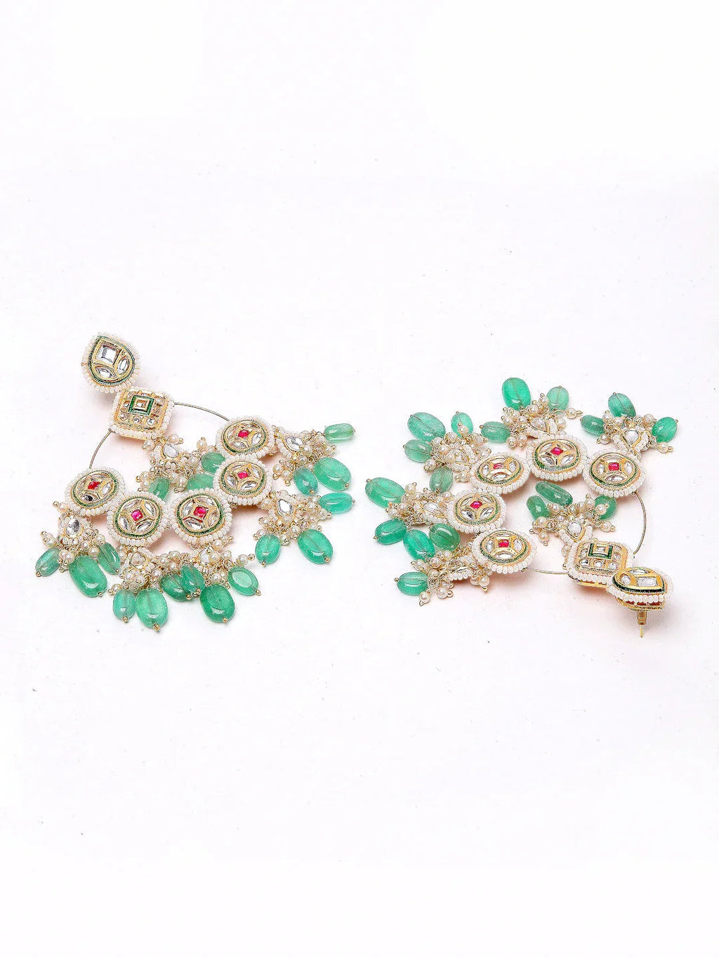 Raspberry ChandBali Earring