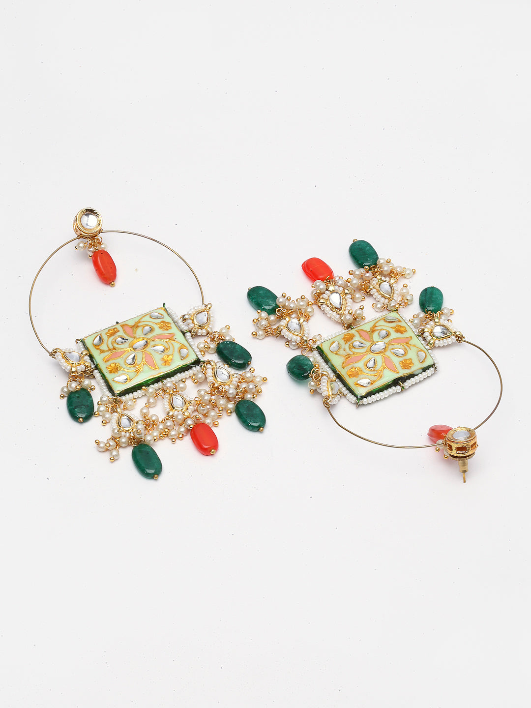 Pistachio Chand Bala Earring