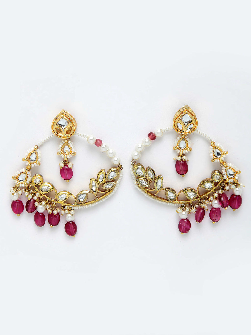 Fuchsia Chand Bala Earring