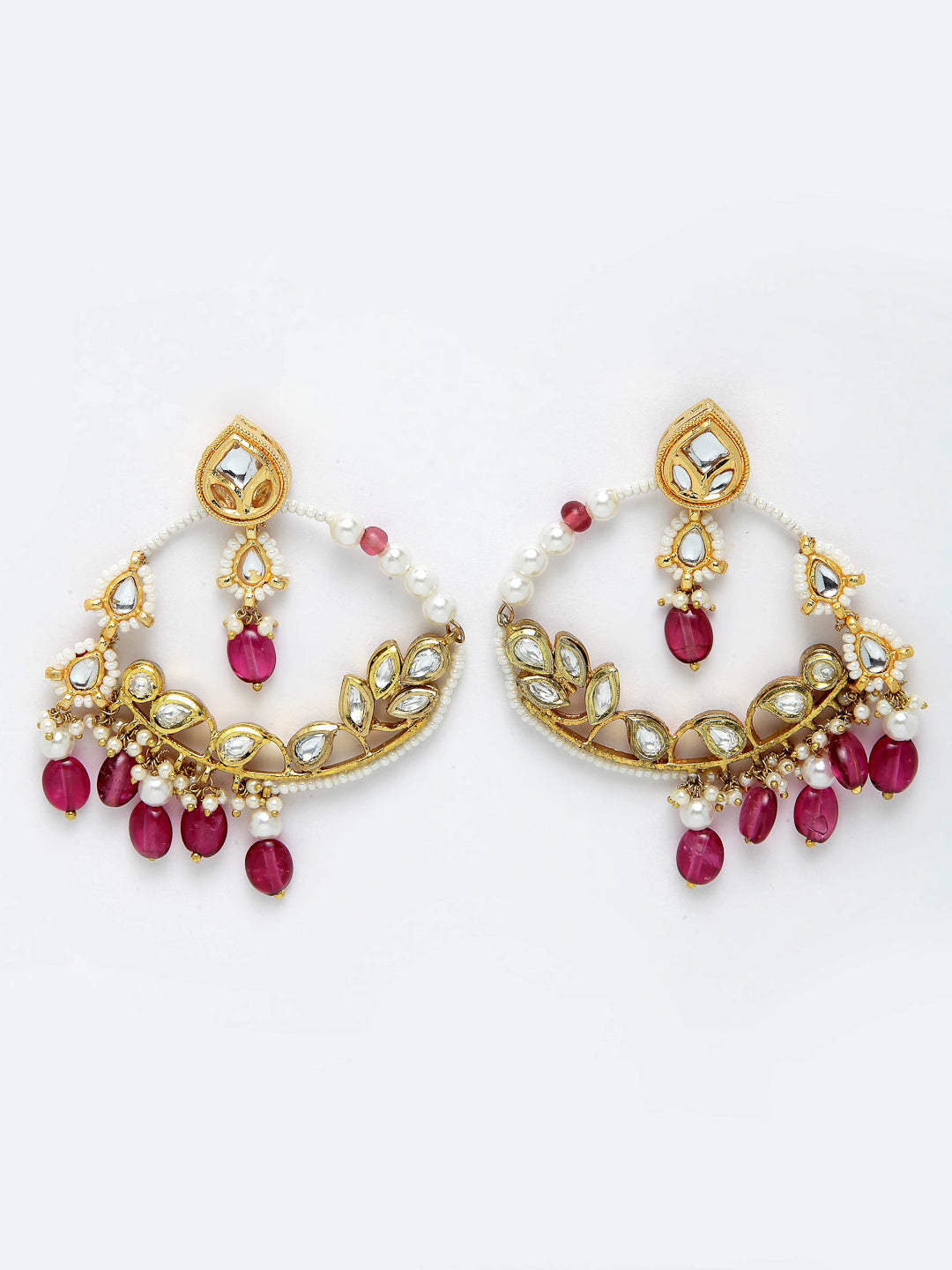 Fuchsia Chand Bala Earring