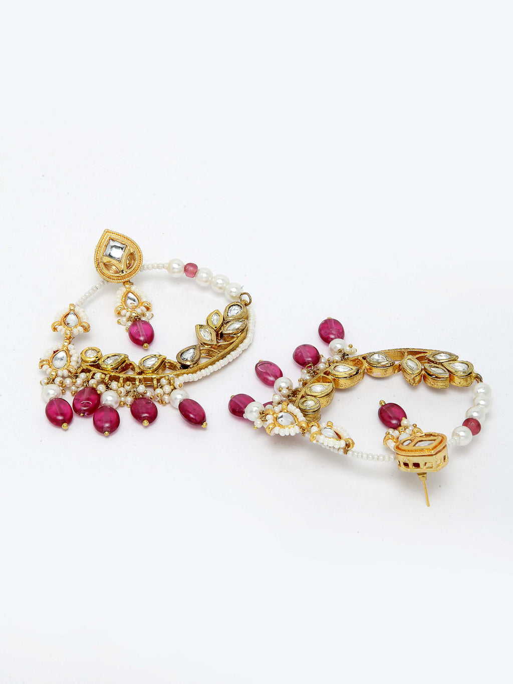 Fuchsia Chand Bala Earring