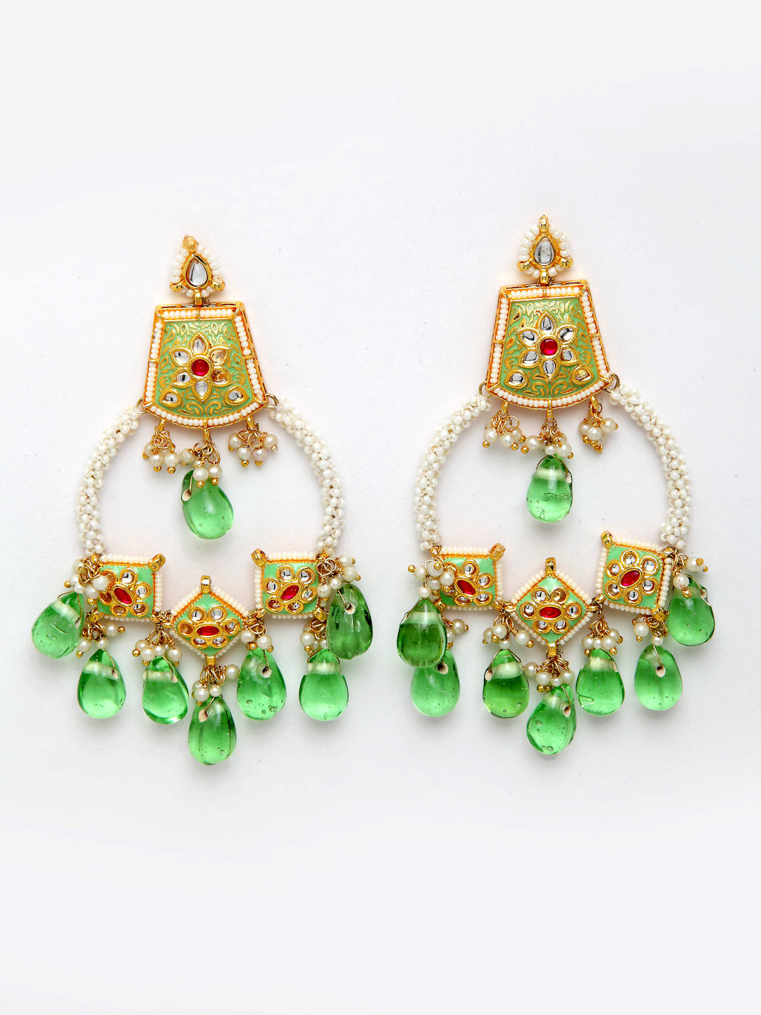 Seafoam Chand Bala Earring