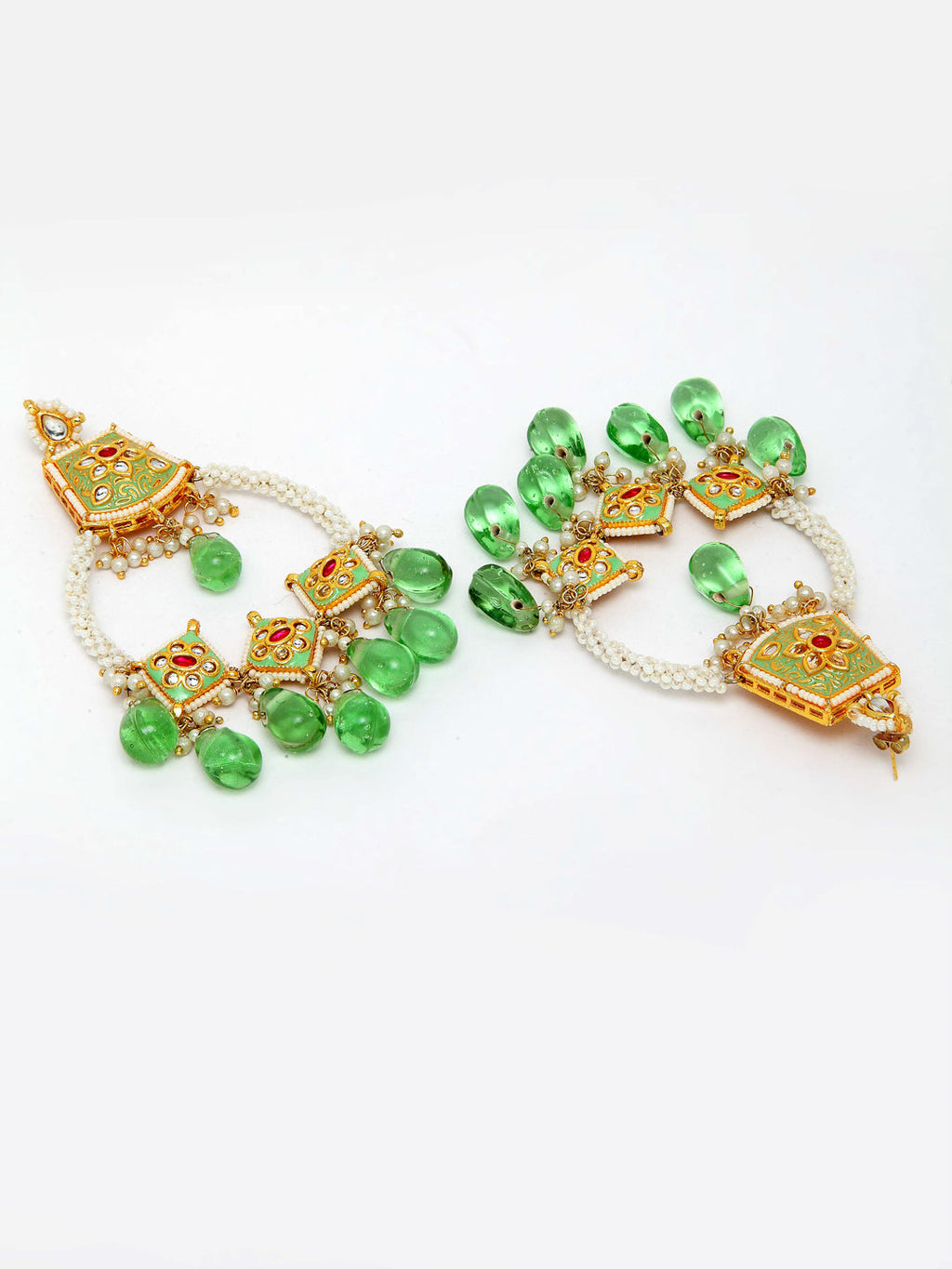 Seafoam Chand Bala Earring
