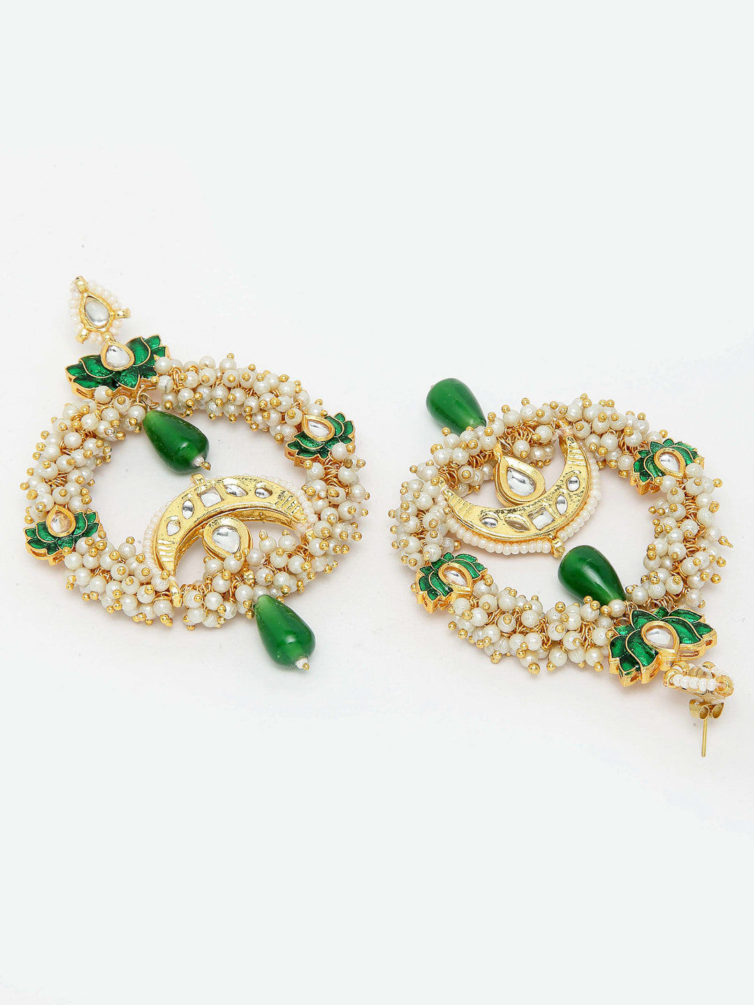 Chartreuse Chand Bala Earring