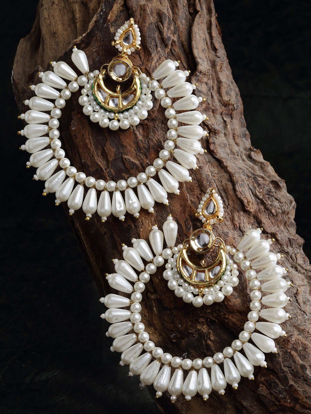 Zard Gulab Chand Bala Earring