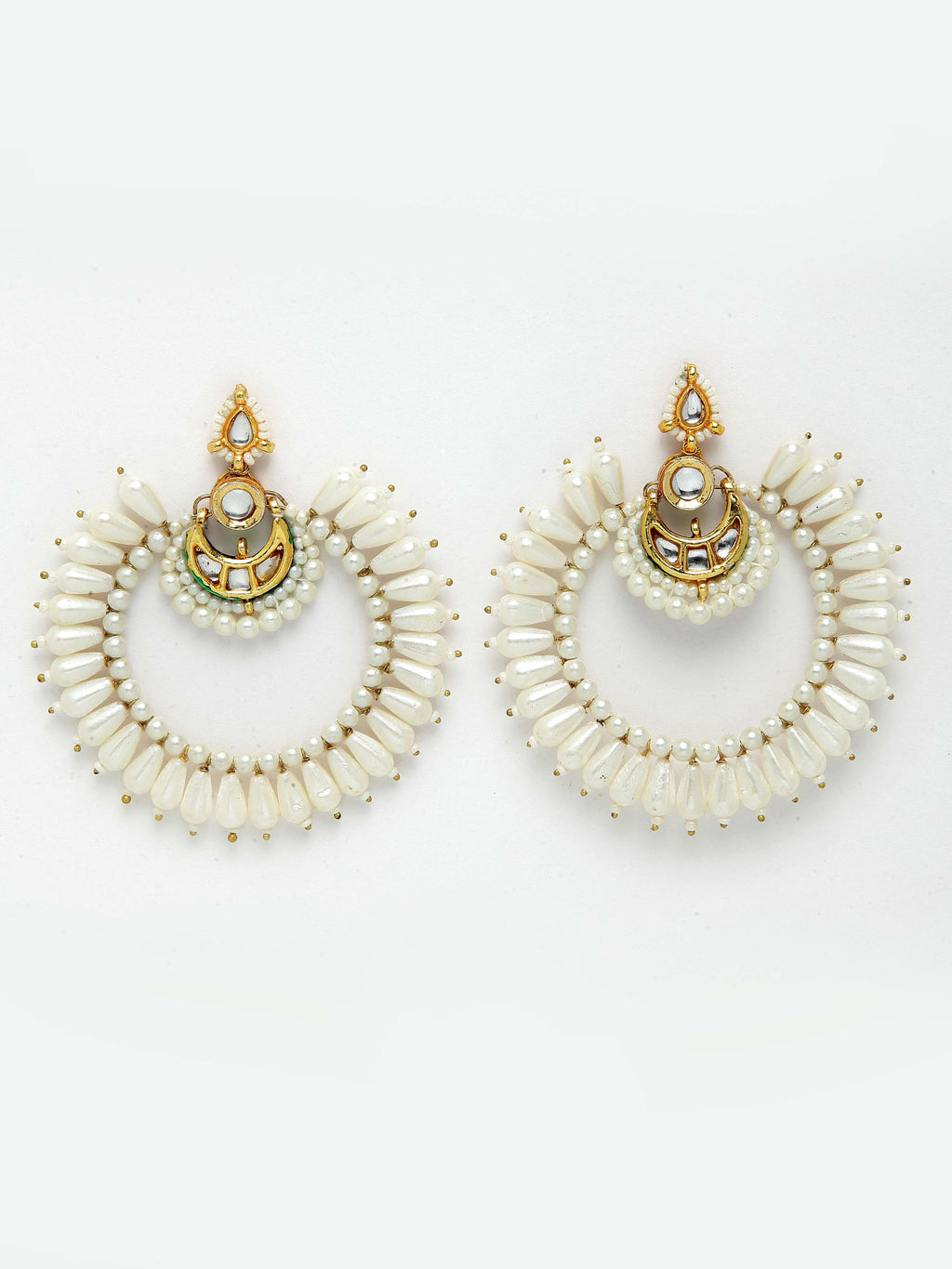 Zard Gulab Chand Bala Earring