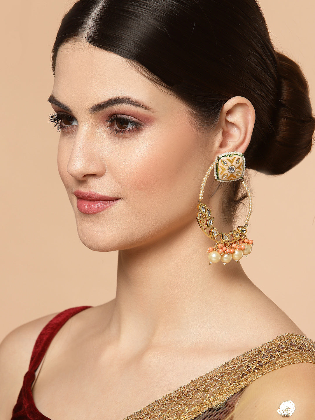 Lilac Chand Bala Earring