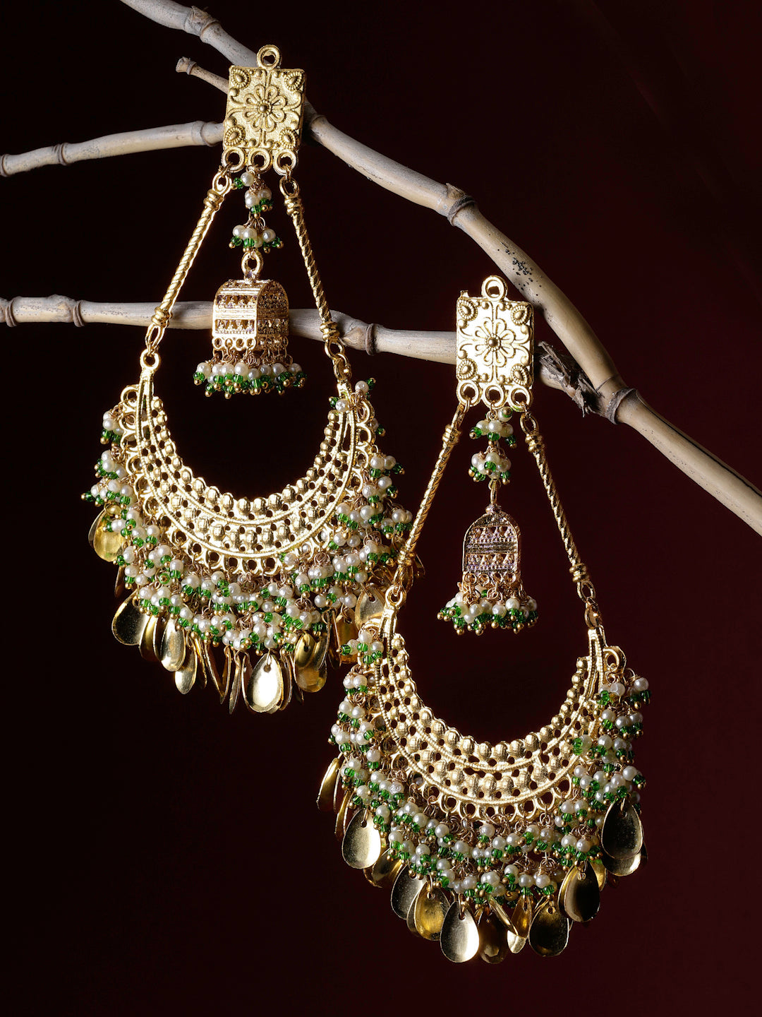 Zard Surma Chand Bala Earring