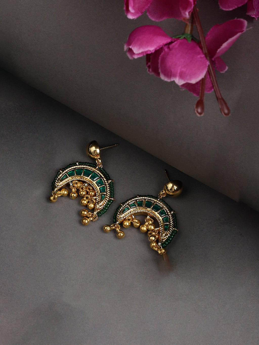 Zamurd Noor Drop Earring
