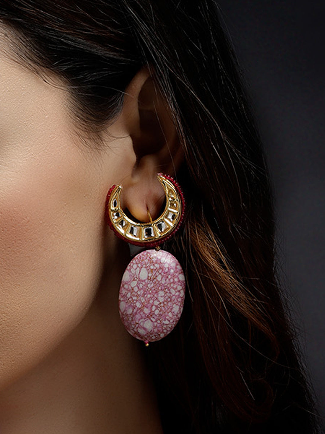 Gul-e-Rang Drop Earring