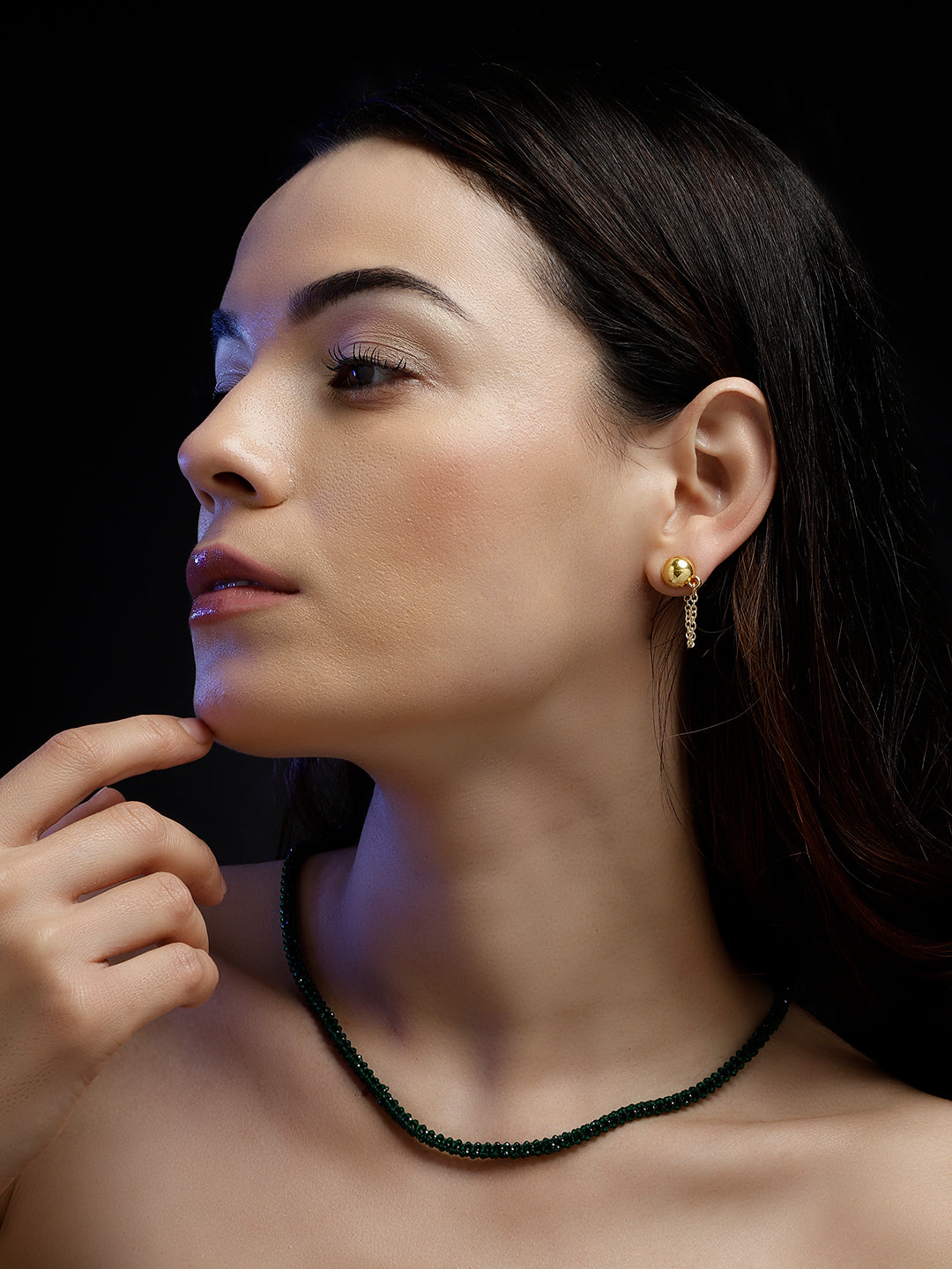 Rang-e-Zar Drop Earring