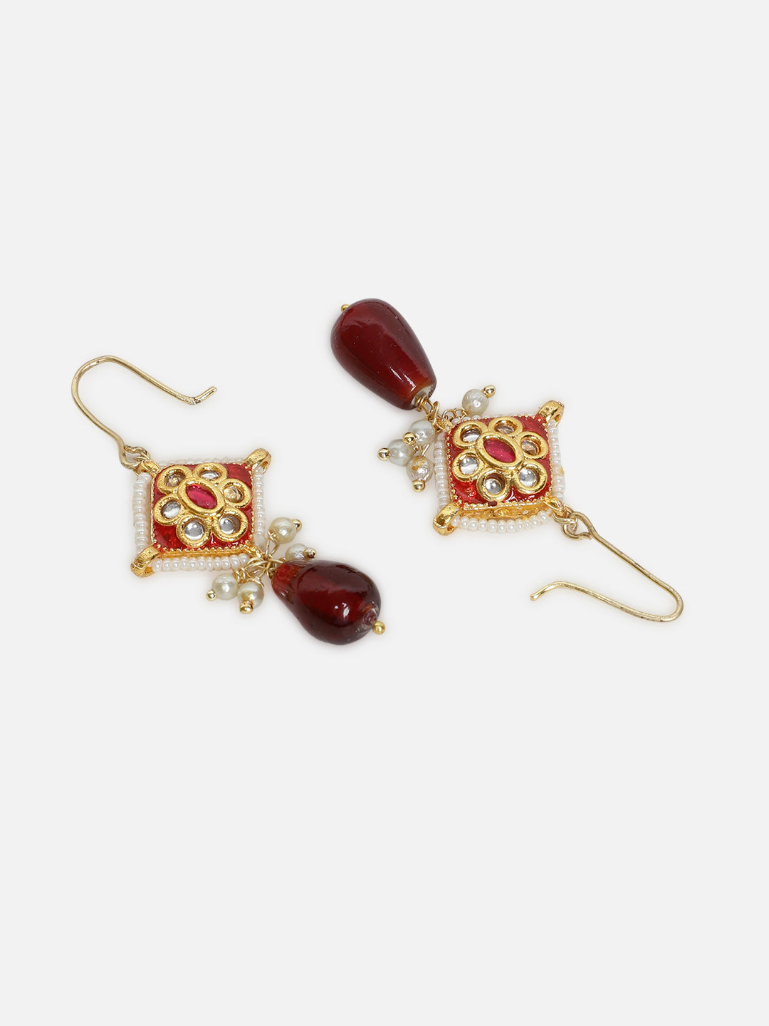Rang-e-Anar Drop Earring