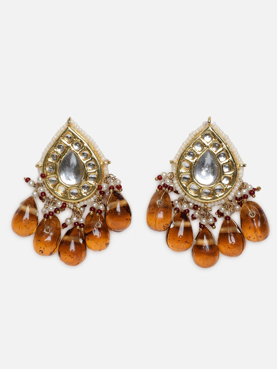 Rang-e-Atish Drop Earring