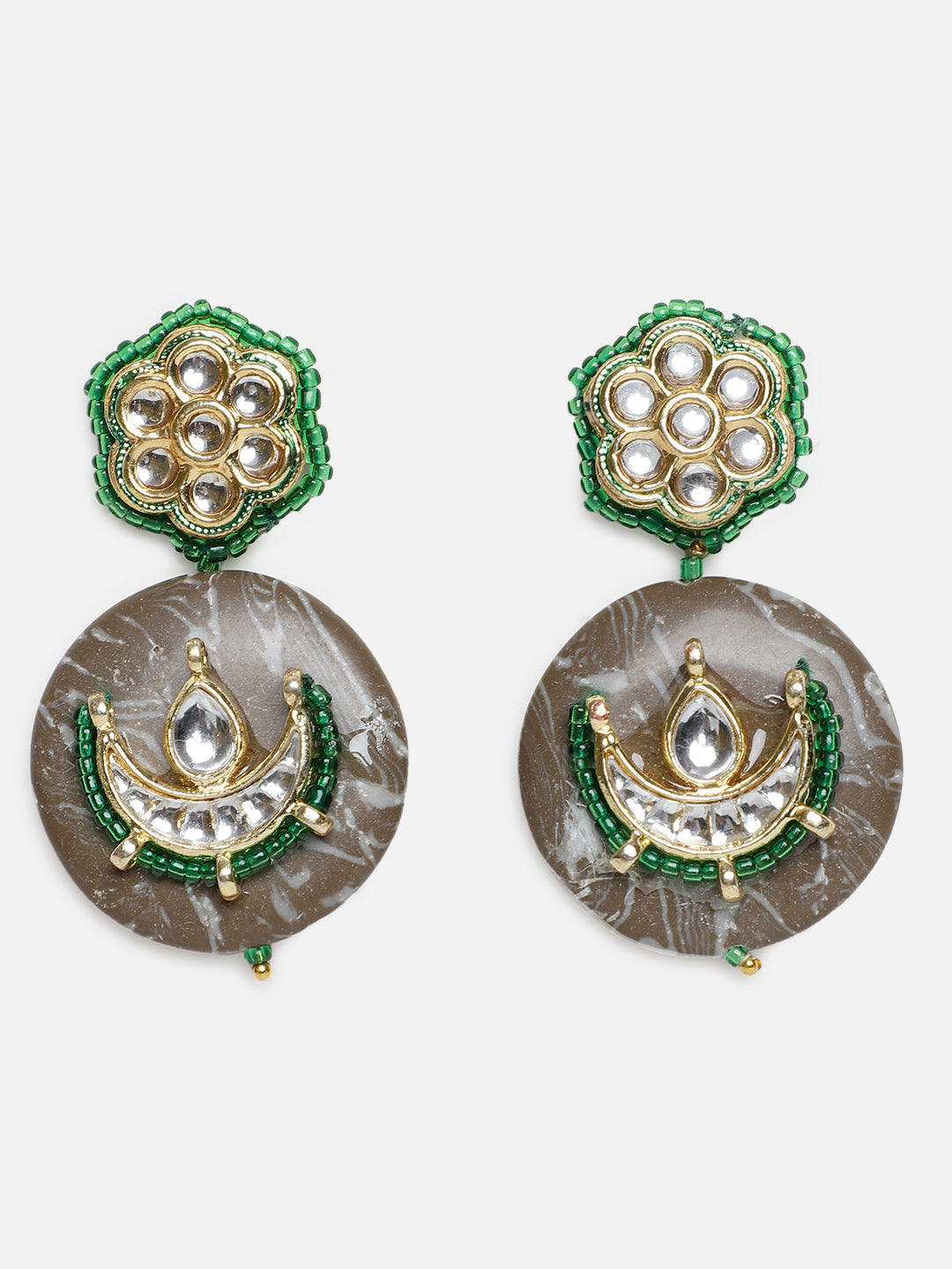 Zamurd Zameen Drop Earring