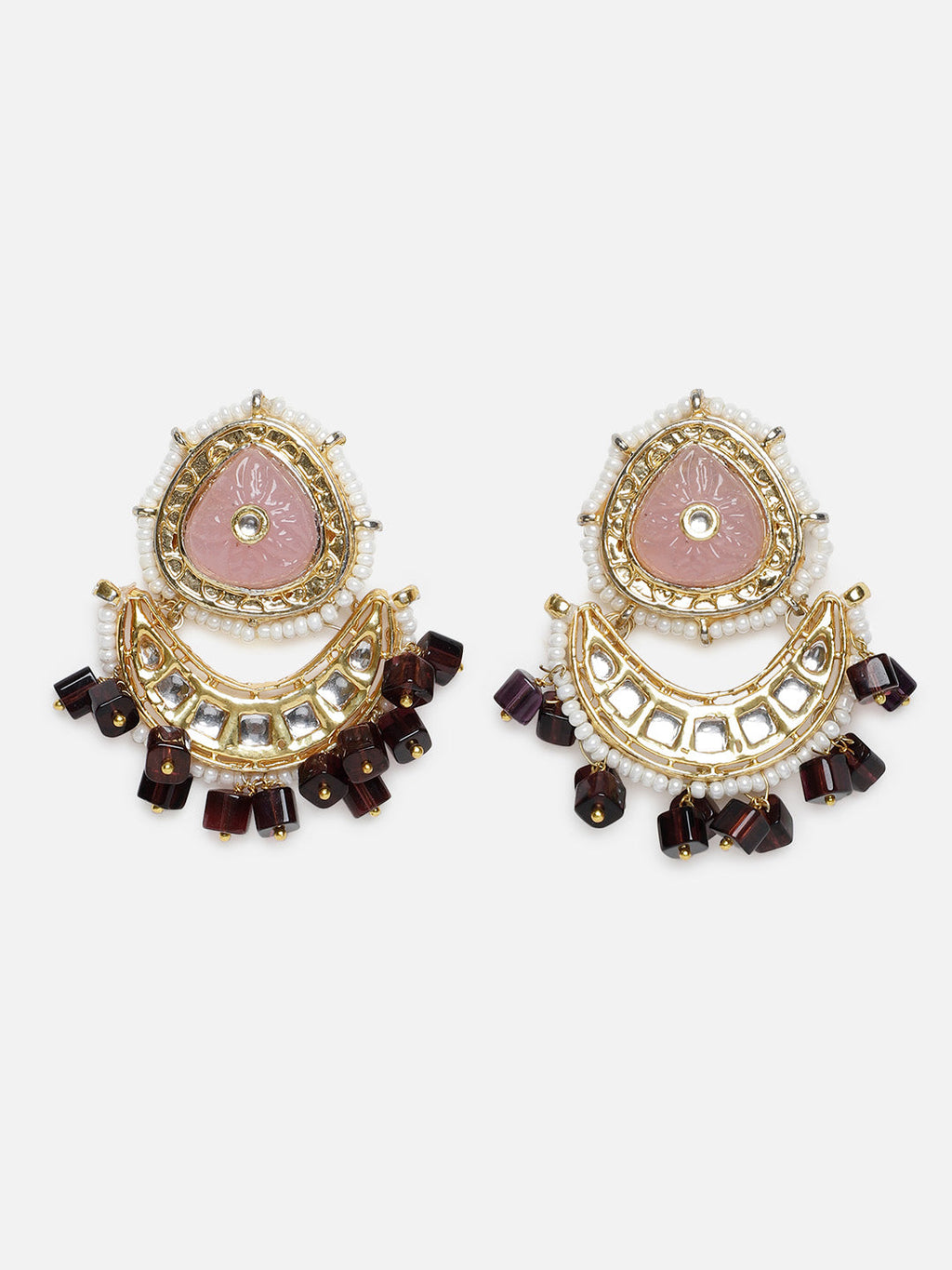 Husn-e-Gulabi Drop Earring