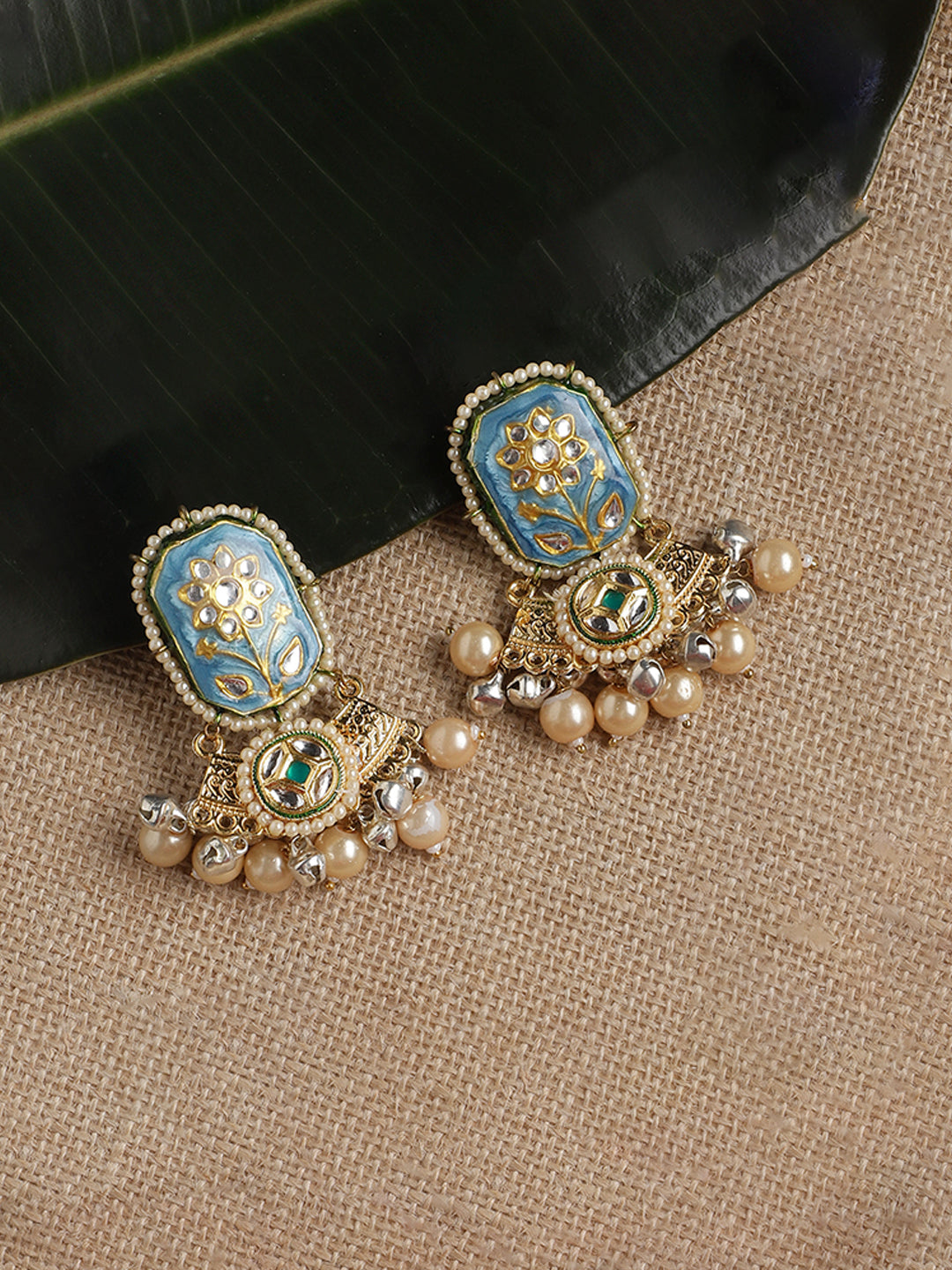 Sapphire Mist Drop Earring