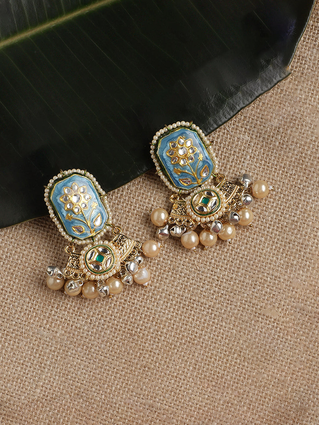 Sapphire Mist Drop Earring