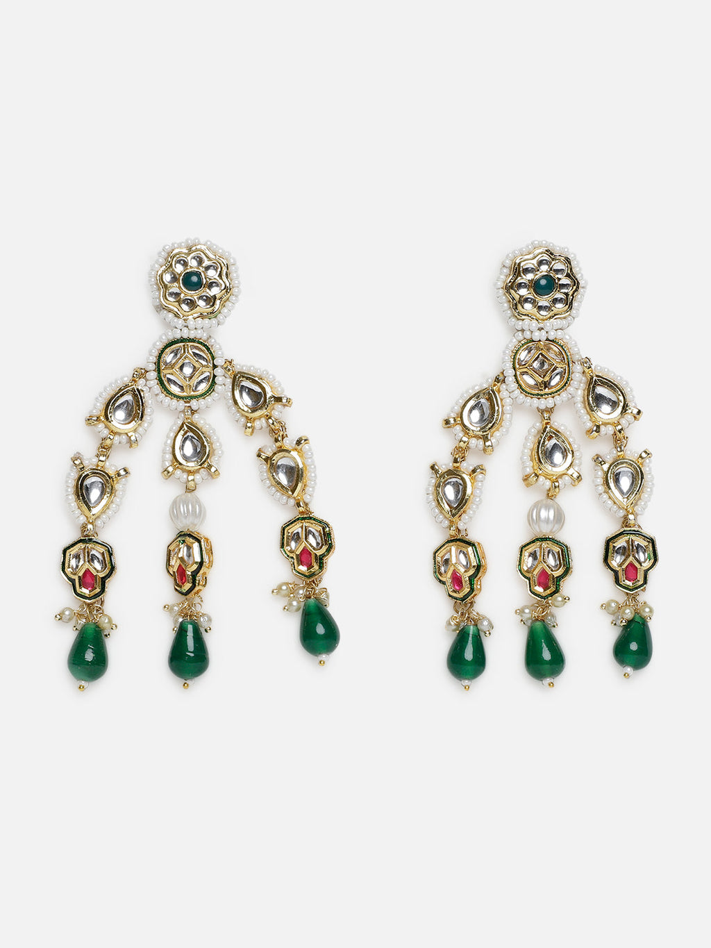 Mehndi Glow Drop Earring