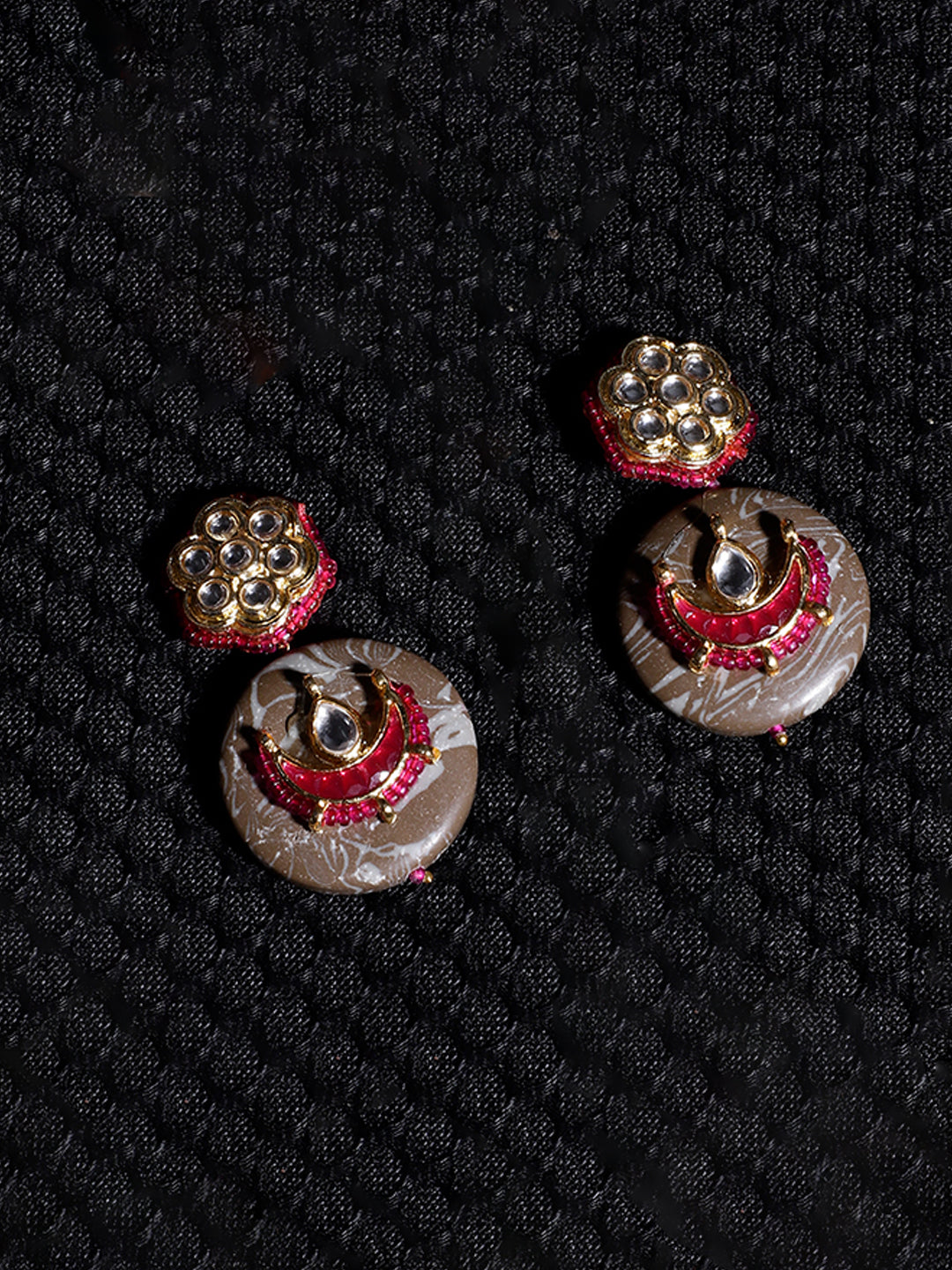Khaak Rang Drop Earring